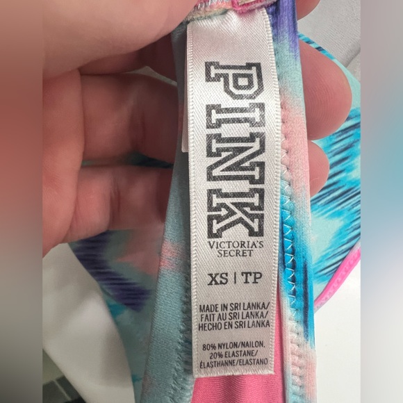 PINK Multicolor Patterned Bikini Top - Picture 6 of 6